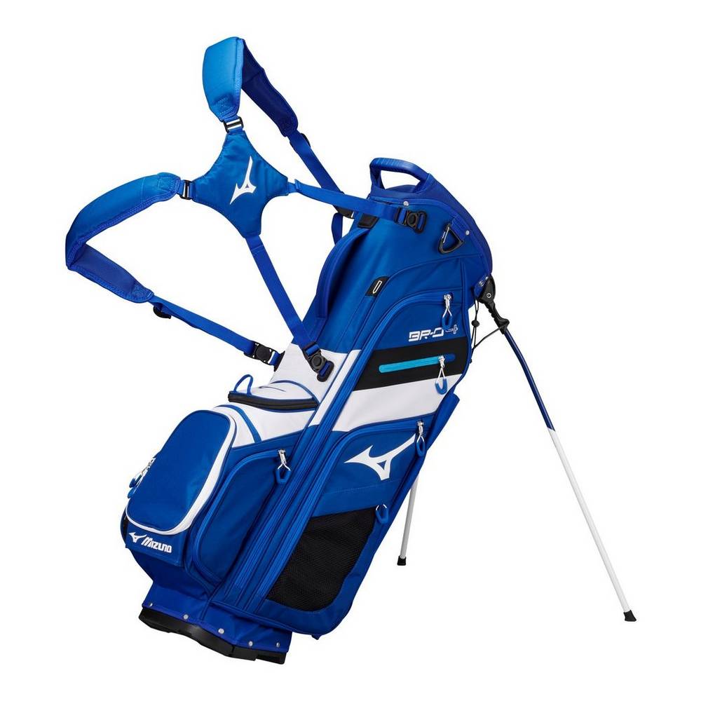 Mizuno BR-D4 14-Way Stand - Bayan Sırt Çantası - Mavi/Beyaz Türkiye (DGMHEJ-387)